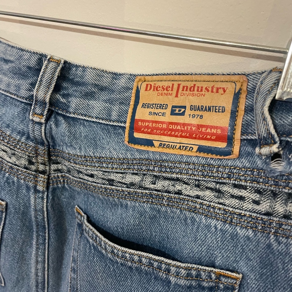 Diesel High Waisted 09E41 Bootcut Flare Jeans